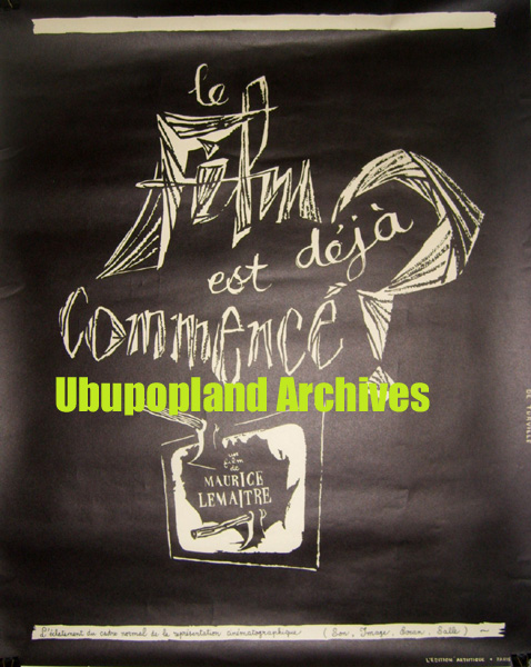 Maurice_Lemaitre_Poster